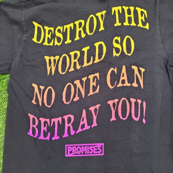 Broken-Promises Shirt Small 17x25 New-York - Picture 12 of 15